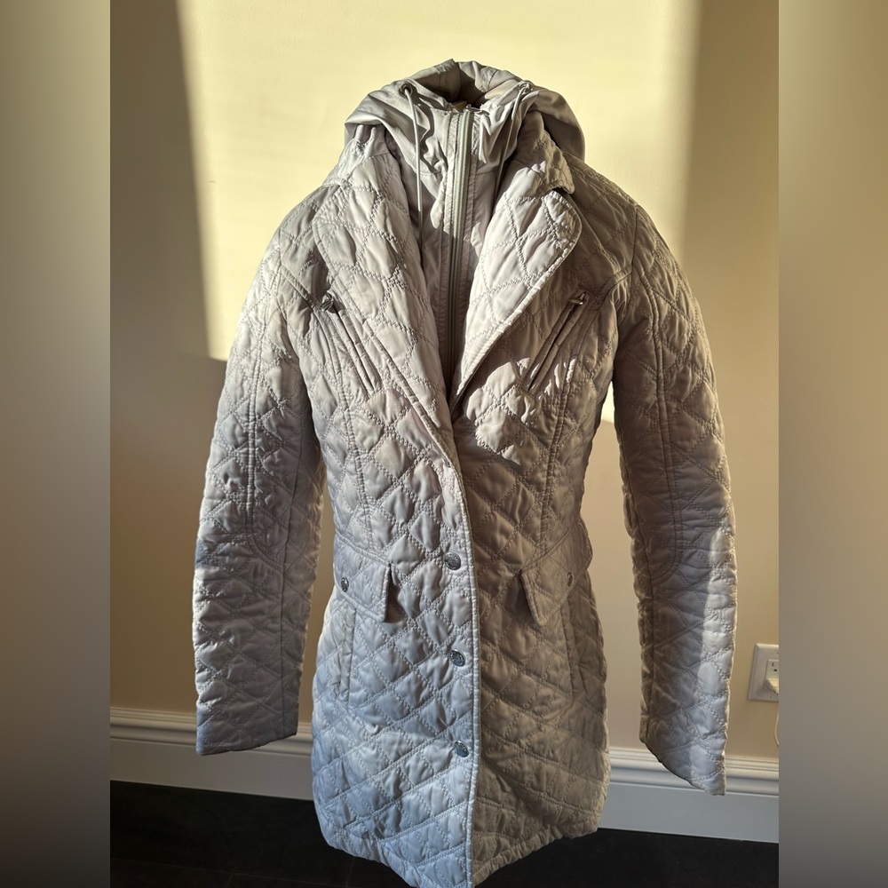 Laundry  quilted jacket in light gray